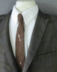 narrow lapels, 60s shimmering plaid suit jacket