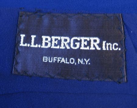 40s Rosenstein jacket, department store label - L.L. Berger Inc. Buffalo New York