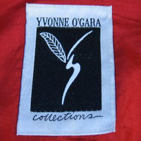 80s nothing matches jacket label, Yvonne O'Gara Collections