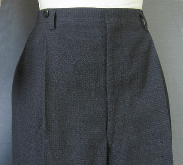 40s vintage pleated front pants