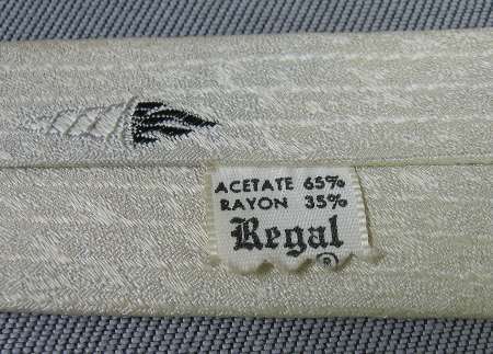 vintage 50s 60s necktie Regal label