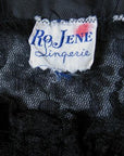 50s sheer nightgown label, Ro Jene Lingerie