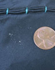 close up detail, small area of pinholes on never worn 50s skirt