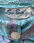 label closeup - A Sue Brett Junior Dress