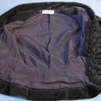 inside Suzy Creamcheese jacket with crepe lining