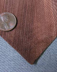 close up detail, small watermark at tip of 40s silk Hollyvogue neck tie