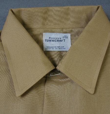 60s shirt label, Penney's Towncraft NOS