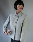 1950s vintage cashmere tweed jacket