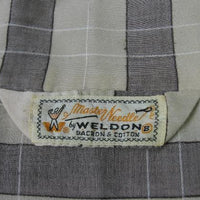vintage 50s Weldon pajamas label Master Needles
