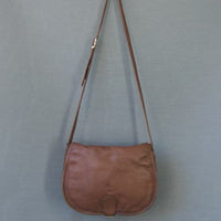 90s leather messenger bag with adjustable shoulder or crossbody strap