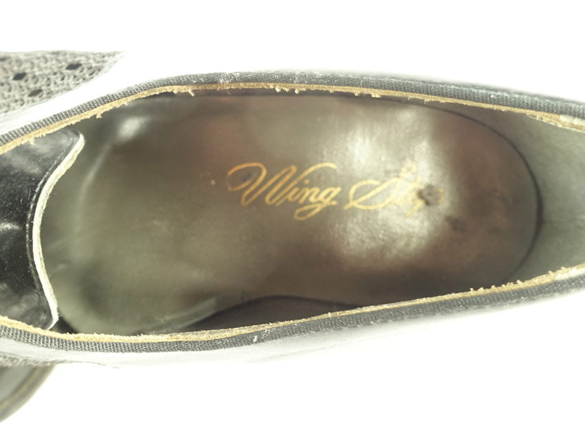 Close up insole Wingstep oxford heels