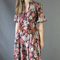 vintage 1970s floral Boho day dress by Young Edwardian